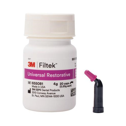 3M ESPE 6550B1 Filtek Universal Composite Restorative Capsules B1 20/Pk 0.2 Gm 3M ESPE 6550B1 Filtek Universal Composite Restorative Capsules B1 20/Pk 0.2 Gm